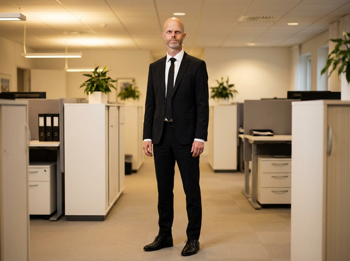 Sort Dressbukse med Jakke